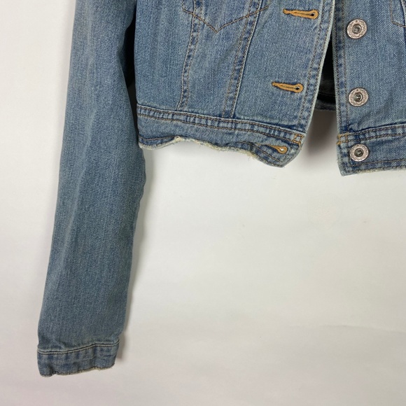 Free People Blue Jean Jacket - Picture 4 of 8